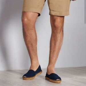 Men's Navy Loafers